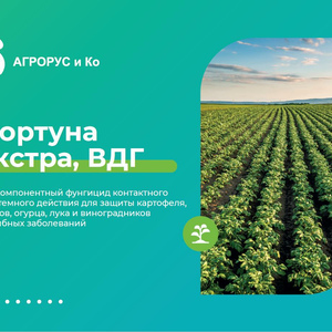 Фортуна Экстра, ВДГ (Манкоцеб, 640 г/кг + мефеноксам 40 г/кг). Мешок 10 кг.