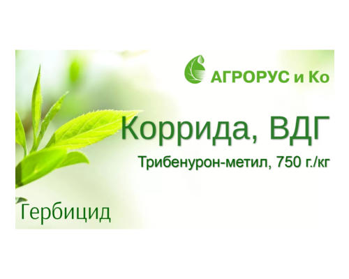 Коррида, ВДГ (трибенурон-метила 750 г/кг). Флакон 0,1кг.